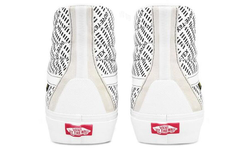 Высокие кеды Vans SK8 Gore-Tex (черно-белые) — Чёрныйбелый — фото 5