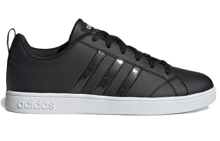 Женские кеды adidas NEO Advantage (черно-белые) — Чёрный / белый — фото 2