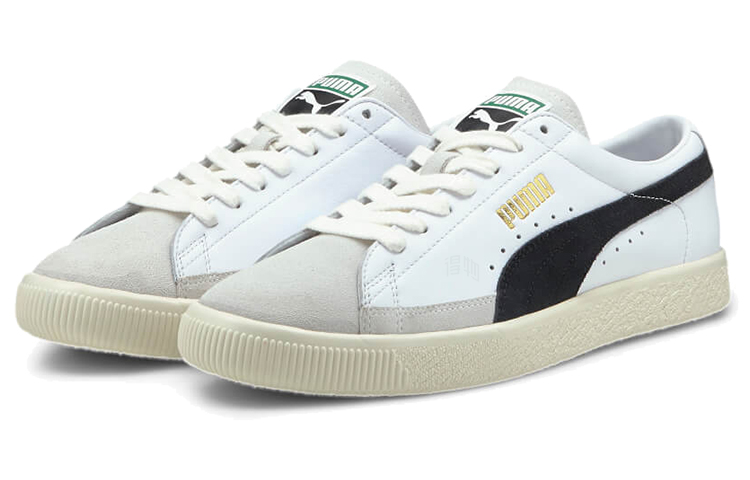 Кеды PUMA Basket Vtg (бело-черный) — фото 3