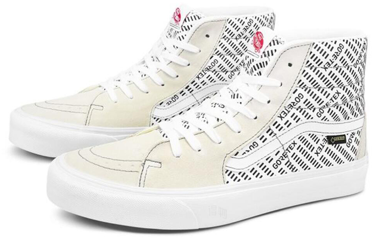 Высокие кеды Vans SK8 Gore-Tex (черно-белые) — Чёрныйбелый — фото 2