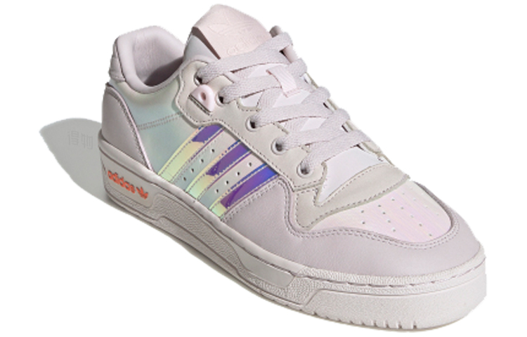 Женские кеды adidas originals Rivalry (светло-фиолетовые) — фото 2