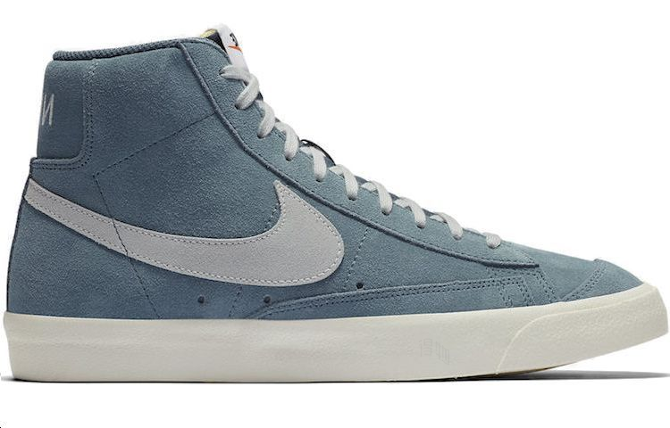 Унисекс кеды Nike Blazer 77 (серо-голубые) — фото 2