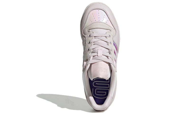Женские кеды adidas originals Rivalry (светло-фиолетовые) — фото 3