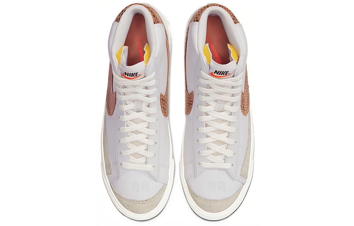 Кеды Nike Blazer '77 (белые) — фото 3