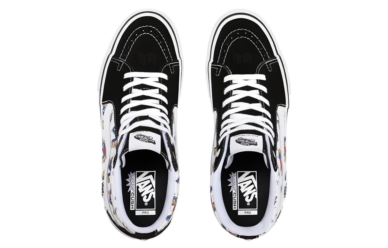 Кеды Vans SK8 Pro (черно-белые) — фото 4