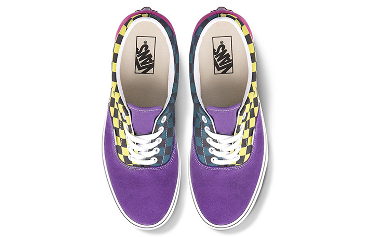 Кеды Vans Era Checkerboard (желто-черные) — фото 3