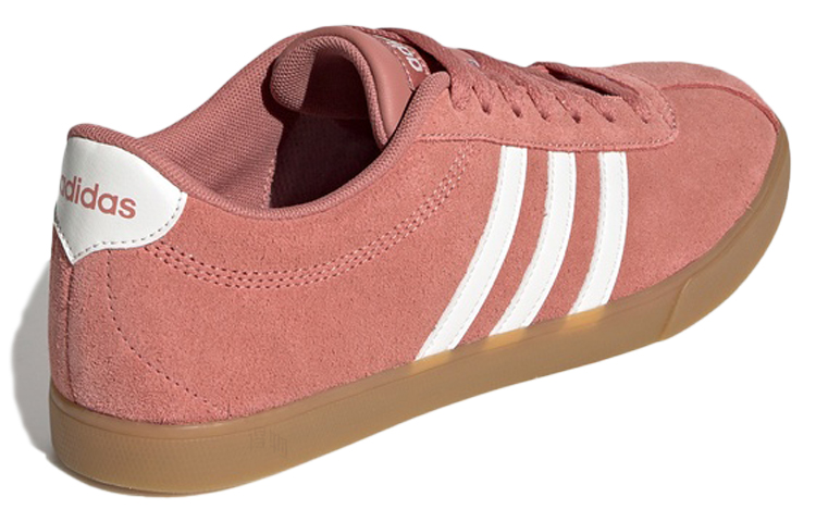 Женские кеды adidas neo Court Adapt Courtset (розово-белые) — фото 4