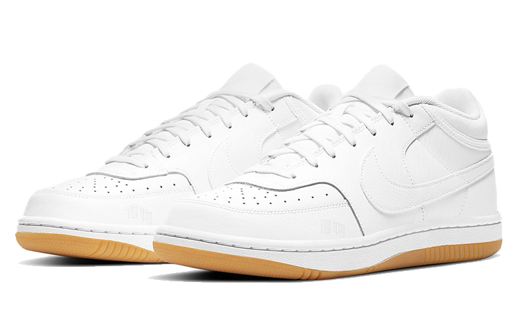 Мужские кеды Nike Sky Force (бело-коричневые) — Белый / коричневый — фото 3