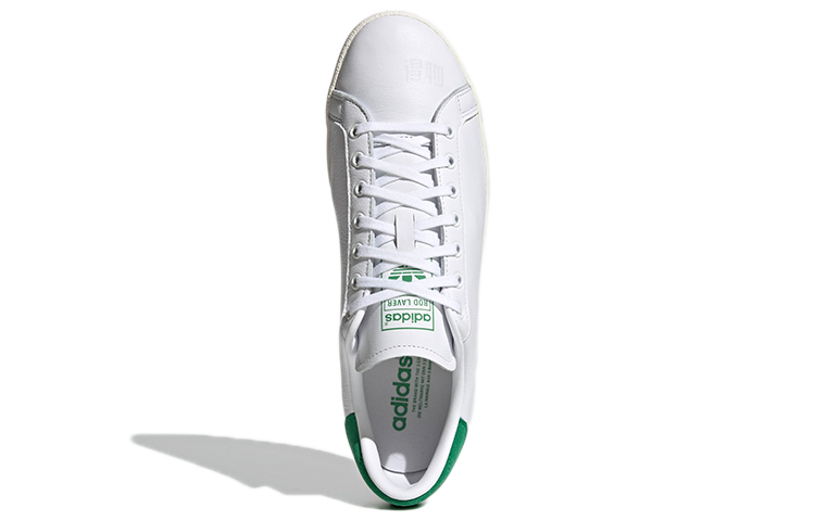 Мужские кеды adidas originals Rod Laver Vintage (белый / зеленый) — Белый / зелёный — фото 5