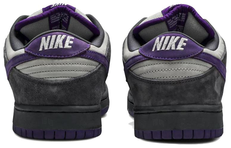 Мужские кеды Nike Dunk SB Purple Pigeon (серо-фиолетовые) — Фиолетовый／серый — фото 4