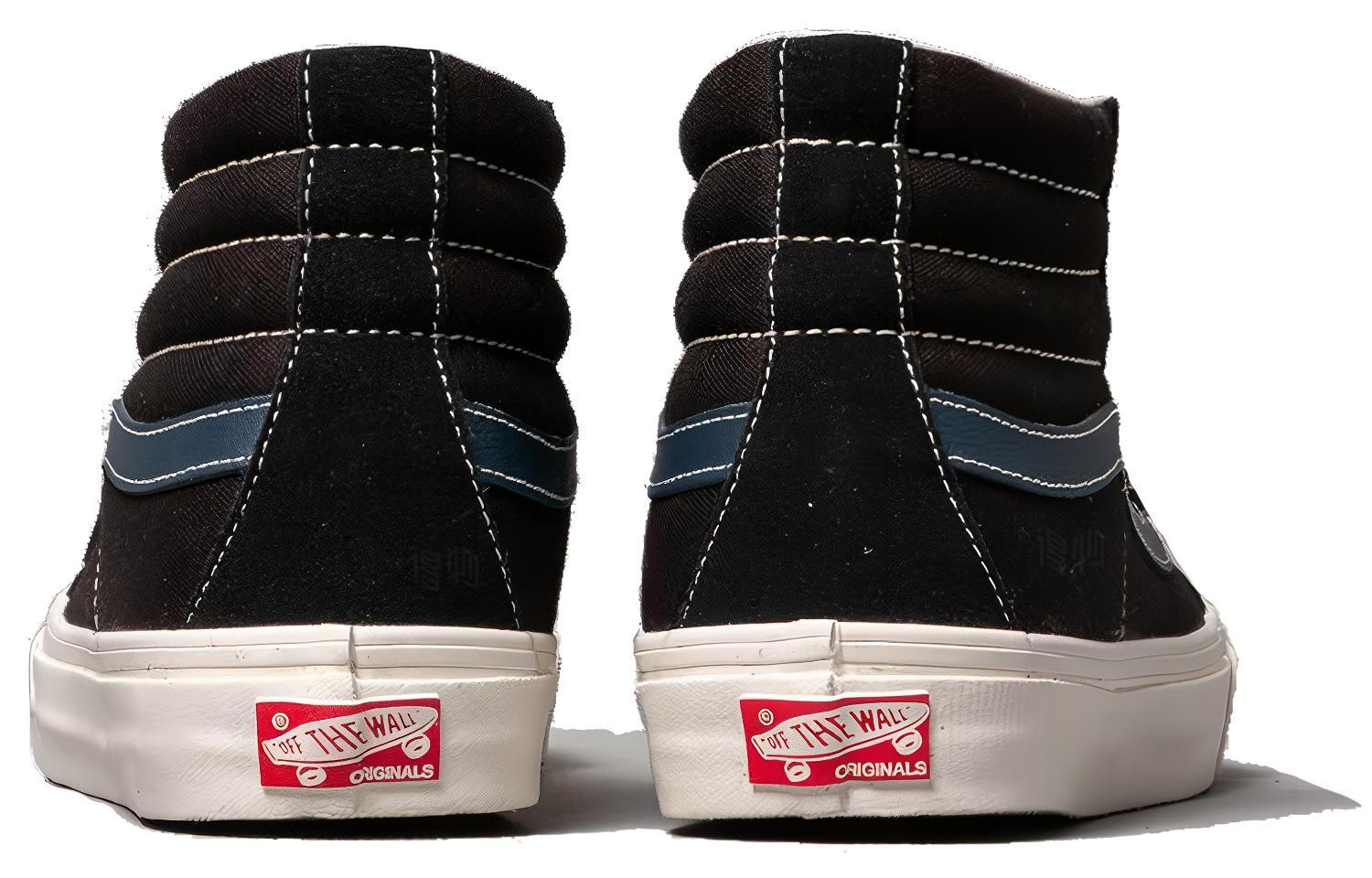 Кеды Vans SK8 Vault OG LX (черно-белые) — фото 4