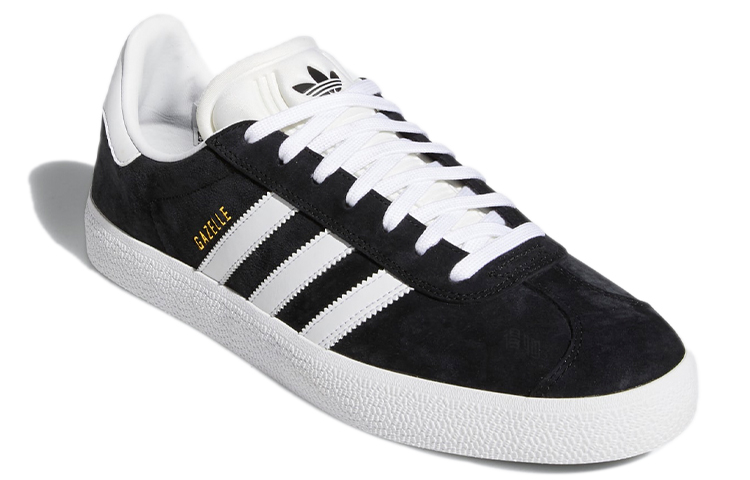 Кеды adidas originals Gazelle (черно-белые) — фото 3