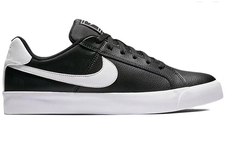 Унисекс кеды Nike Court Royale Ac (черно-белый) — фото 2