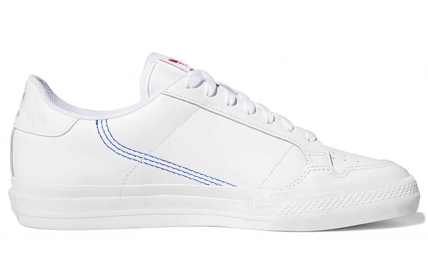Кеды adidas Continental Vulc (бело-синие) — фото 2