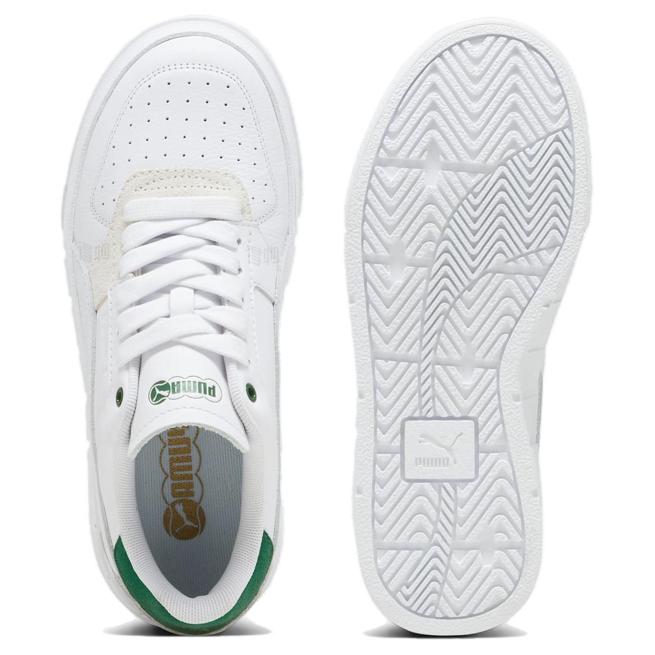Женские кеды PUMA MATCH (бело-зеленые) — Белый / зелёный — фото 4