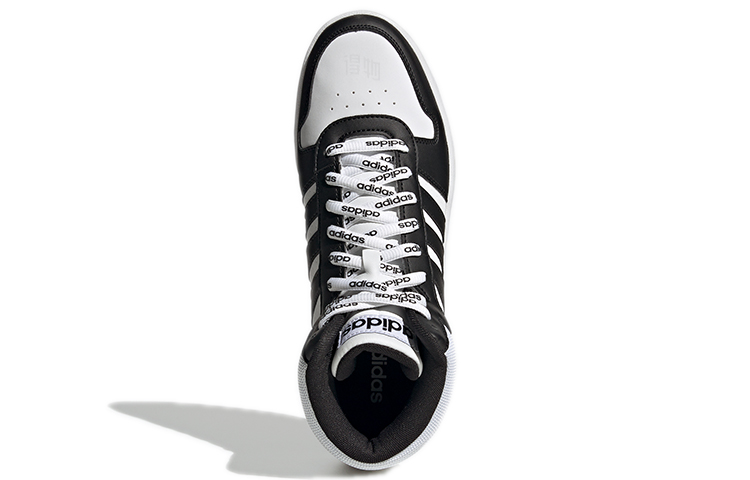 Кроссовки adidas neo Mid (белый / черный) — Белый / чёрный — фото 5