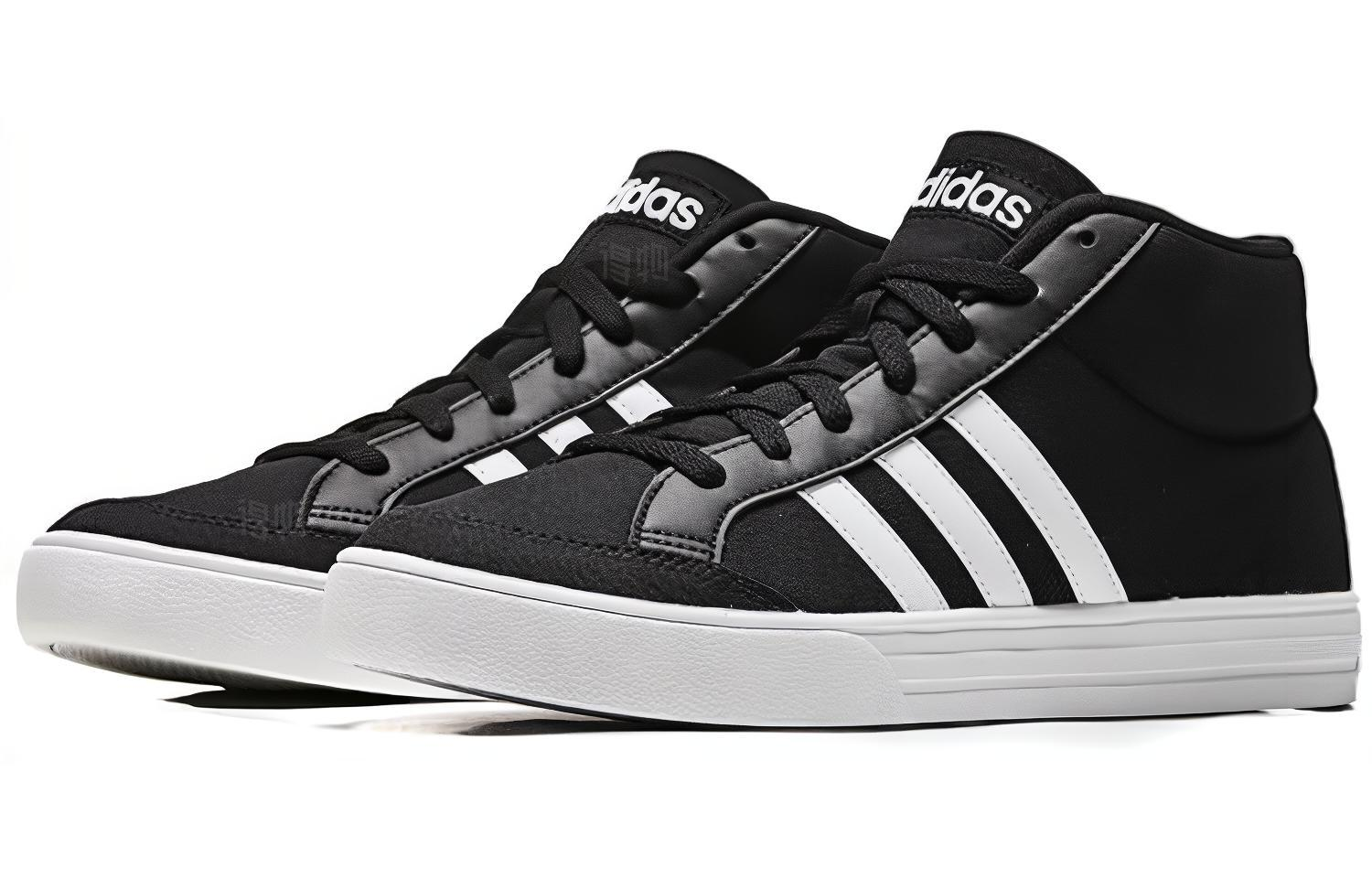 Мужские кеды adidas Zapatilla (черно-белые) — фото 3