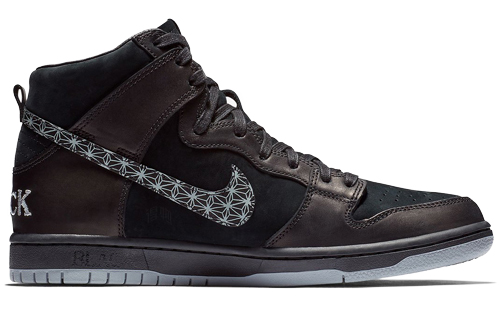 Кеды Nike Dunk SB (черный) — Чёрный — фото 2