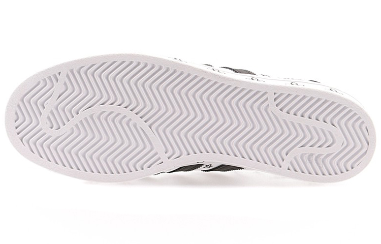 Кроссовки adidas originals SUPERSTAR (черно-белые) — фото 6
