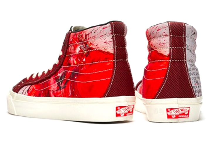 Кеды Vans SK8 OG LX (красные) — фото 3