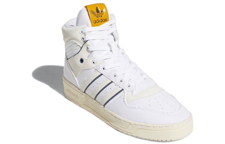 Мужские кеды adidas Rivalry (белые) — фото 3