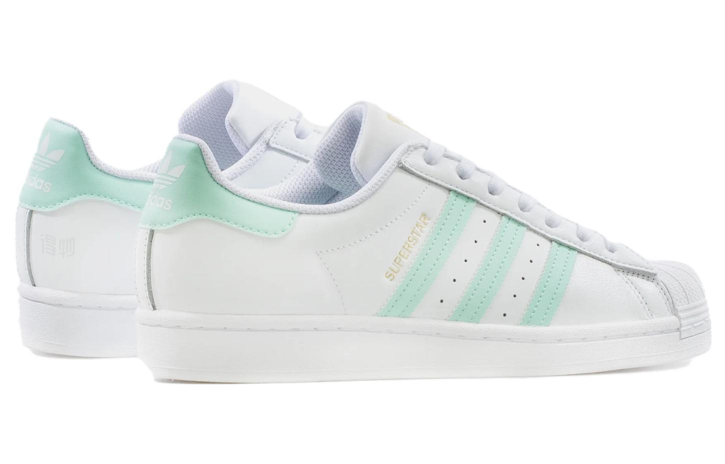 Кеды adidas originals SUPERSTAR "Easter Pack" (бело-голубые) — фото 3