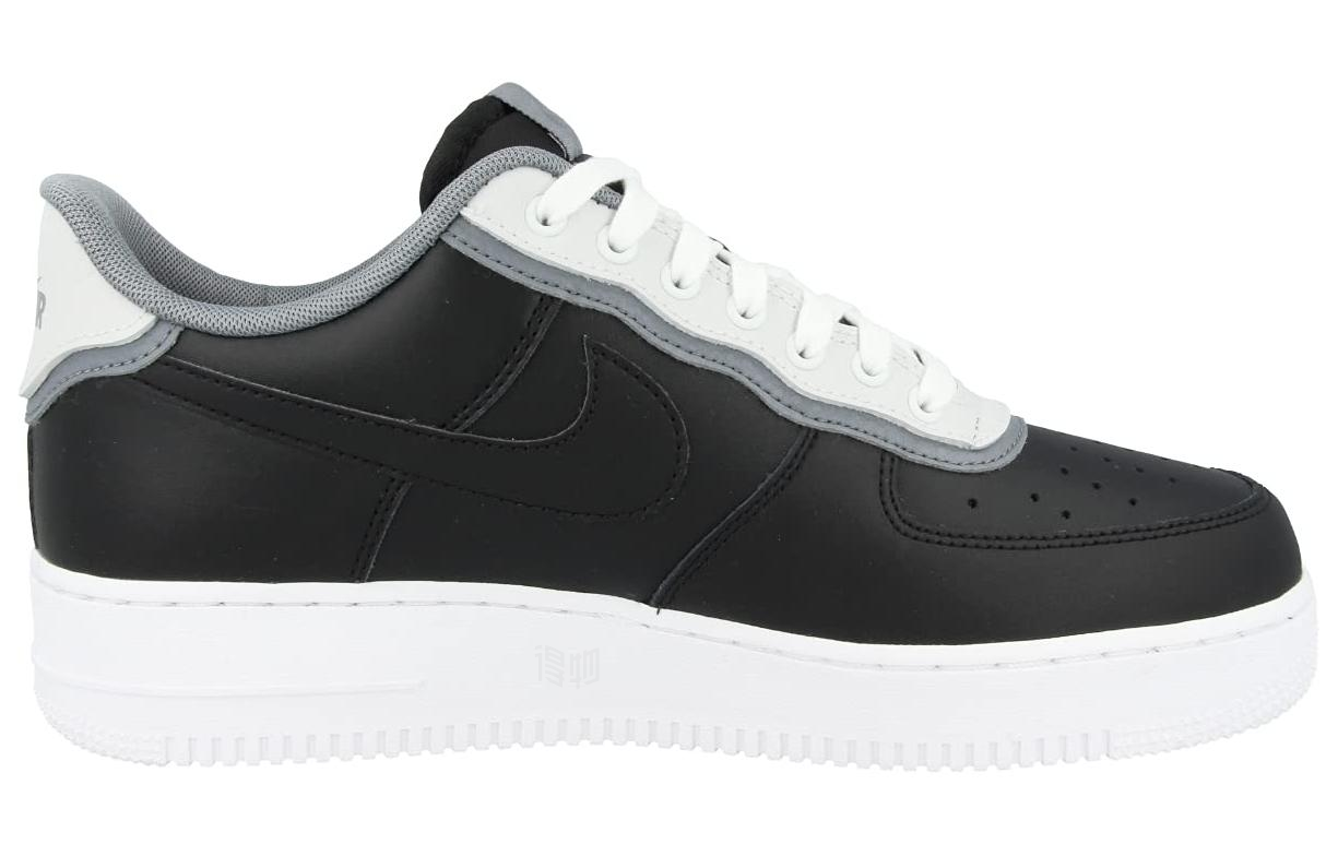 Мужские кроссовки Nike Air Force 1 07 LV8 1 (черные) — Чёрный — фото 2