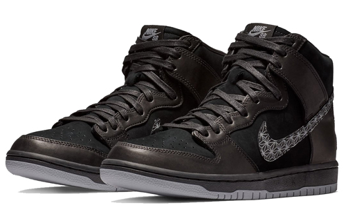 Кеды Nike Dunk SB (черный) — Чёрный — фото 3