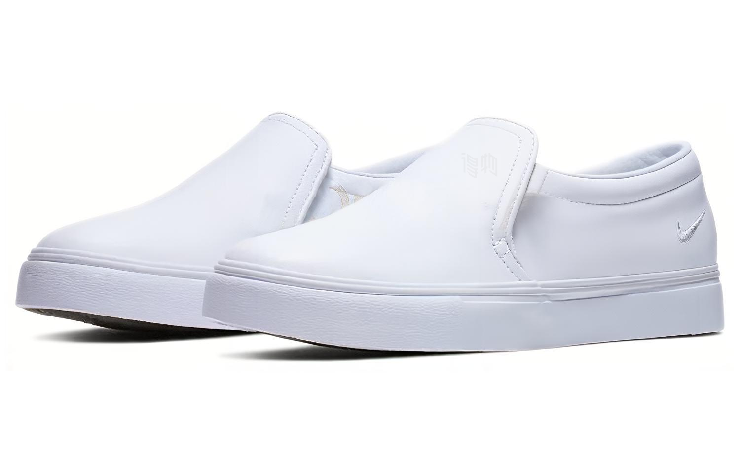 Женские слипоны Nike Court Royale AC Slip-On (белые) — фото 2