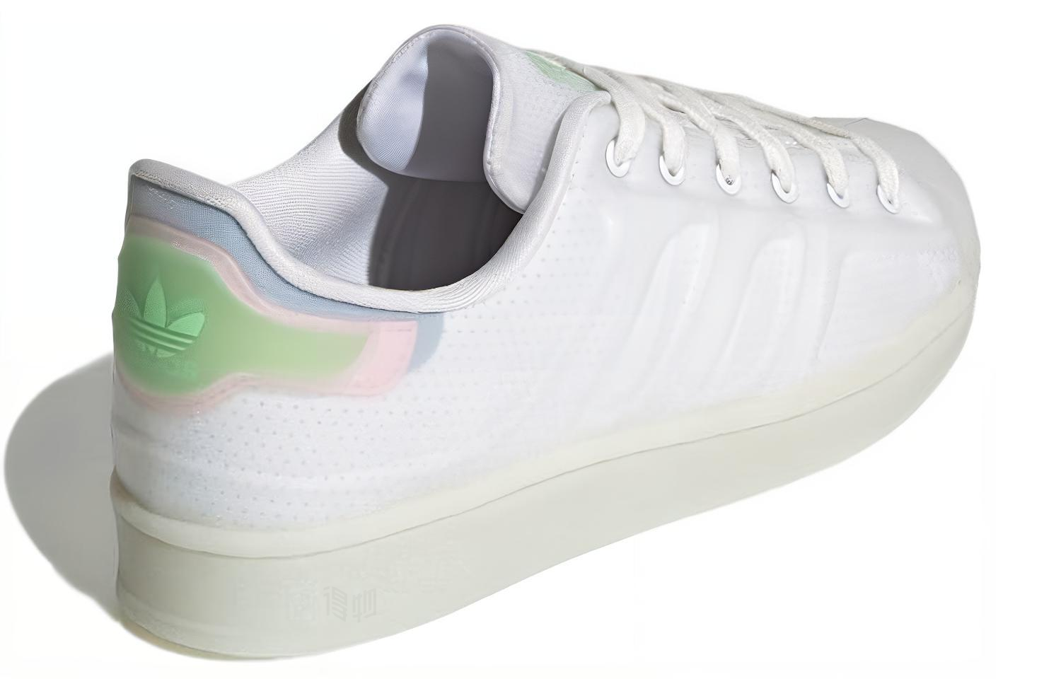 Женские кеды adidas Originals Superstar Futureshell (белые) — фото 4