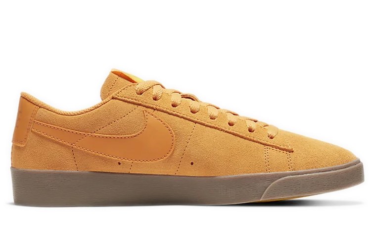 Женские кеды Nike Blazer SD (желтые) — фото 2