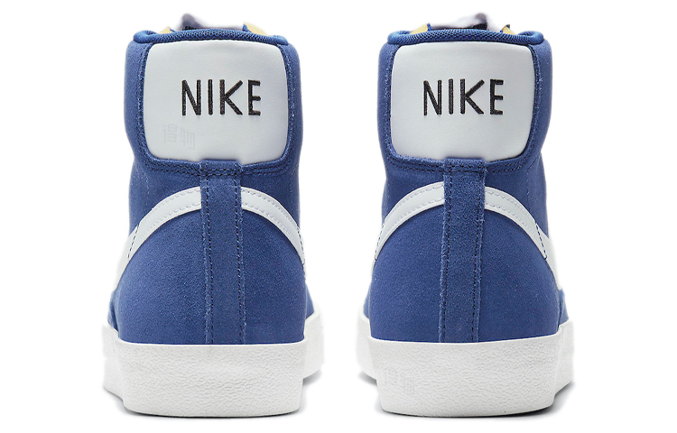 Кеды Nike Blazer 77 Suede (сине-белые) — Синийбелый — фото 5