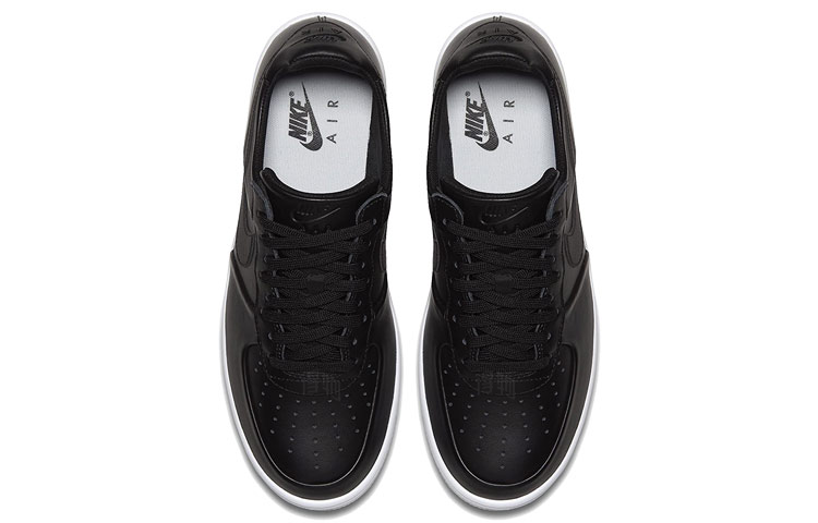 Мужские кроссовки Nike Air Force 1 UltraForce Leather (черный) — Чёрный — фото 4