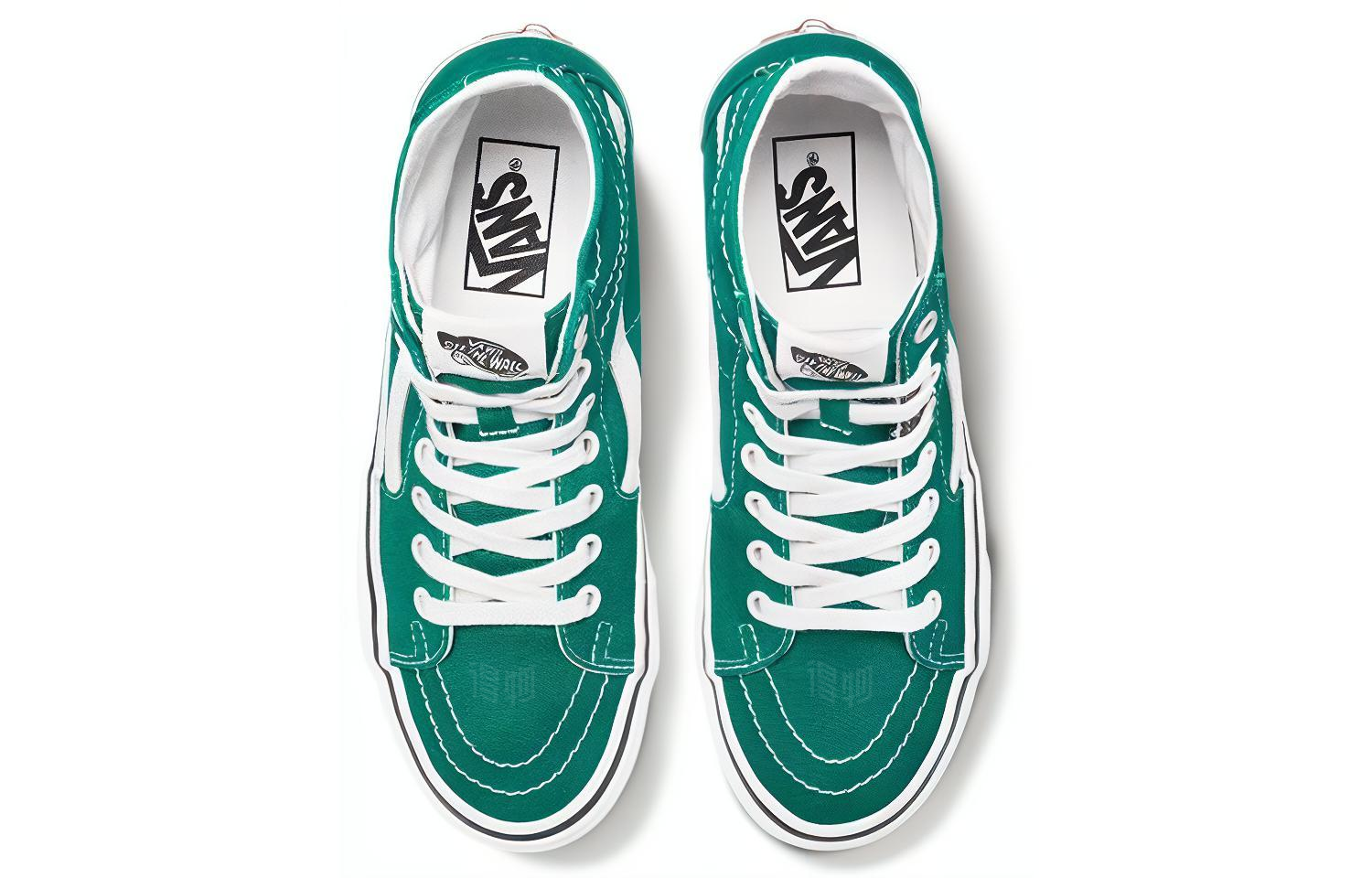 Кеды Vans SK8 Tapered (зеленые) — фото 3