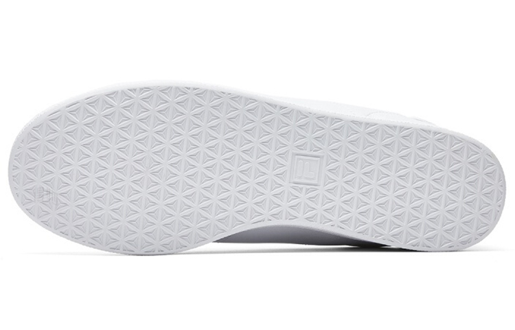 Мужские кеды Fila FUSION Triple White (белые) — фото 5