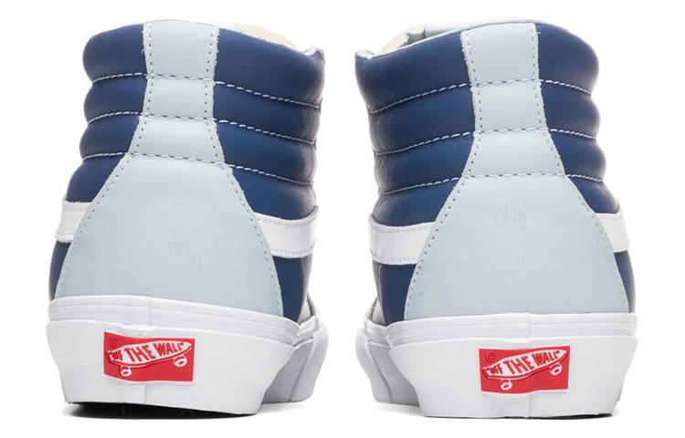 Кеды Vans Vault Sk8-Hi Reissue EF VLT LX (желто-синие) — фото 4