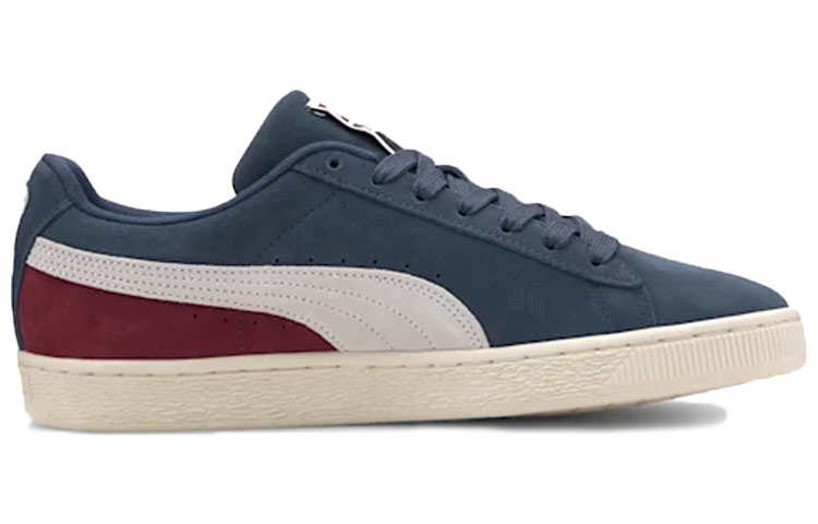 Мужские кеды PUMA Suede Classic (сине-красные) — фото 2