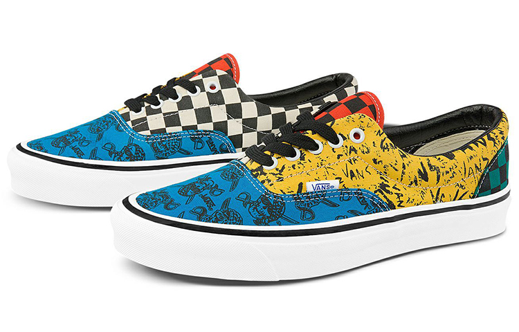Кеды Vans Style 95 (сине-желтые) — фото 3