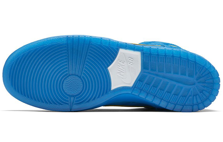 Кеды Nike Dunk SB Familia Blue OX (сине-желтые) — 照片蓝/黄/白/大学蓝 — фото 4