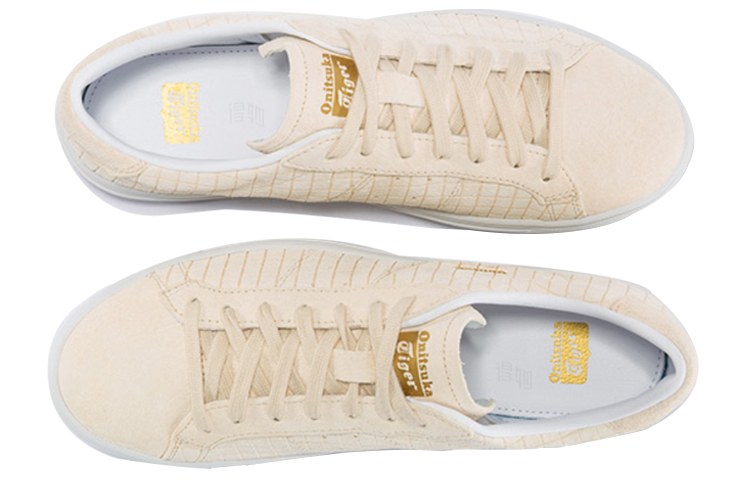 Кеды Onitsuka Tiger (розово-белые) — фото 3