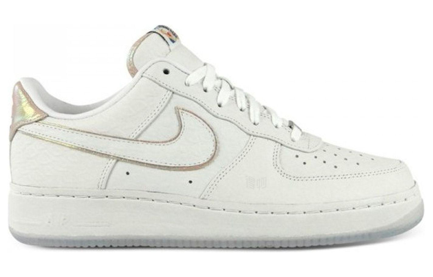 Мужские кроссовки Nike Air Force 1 Year of the Dragon 3 (бежевые) — 白/珍珠白 — фото 2