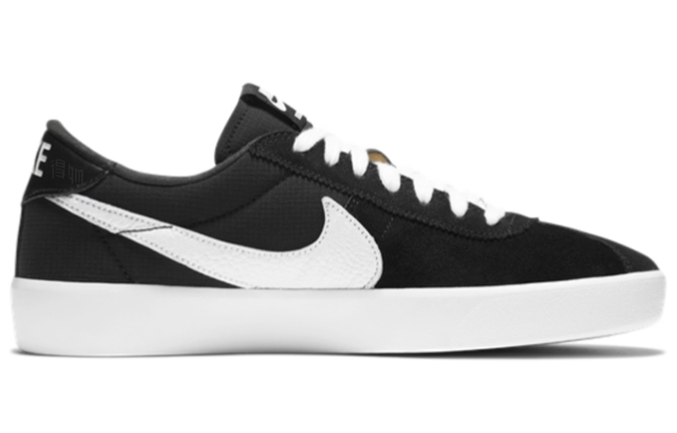 Мужские кеды Nike SB Bruin React (черно-белые) — Чёрныйбелый — фото 2
