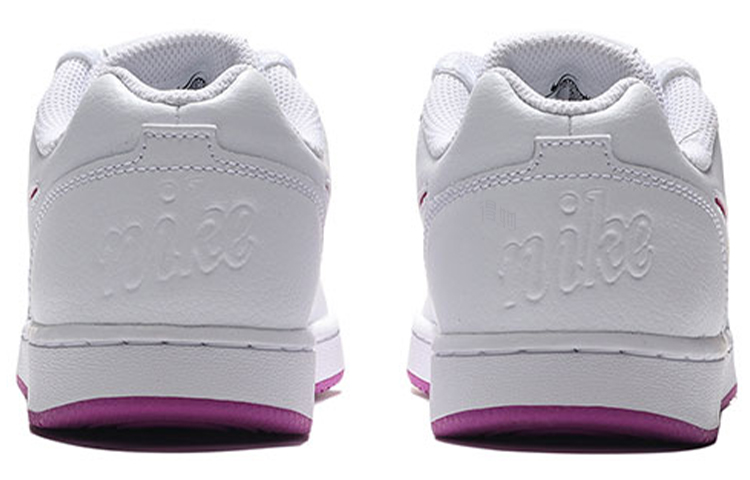 Женские кеды Nike EBERNON Low (бело-розовые) — фото 5