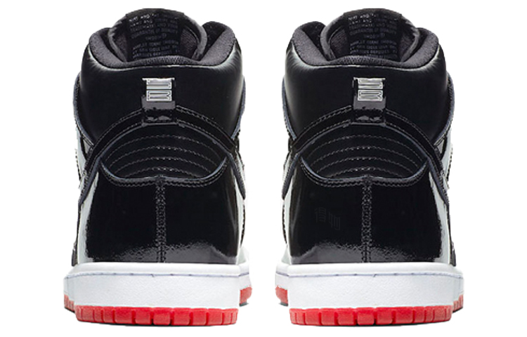 Кроссовки Nike Dunk SB Bred OG (черно-красные) — фото 5
