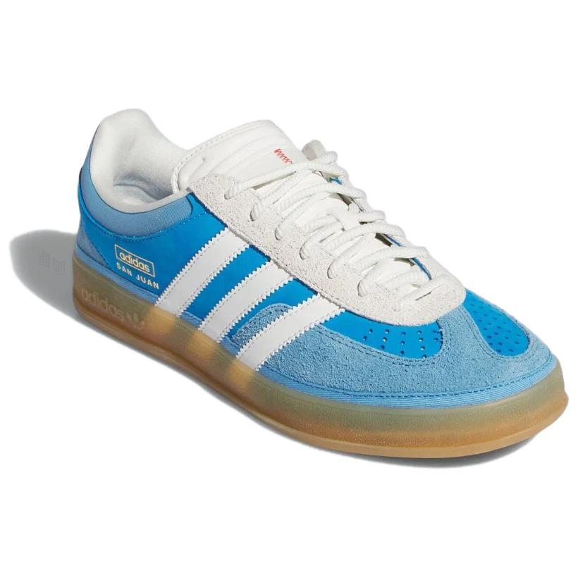 Кеды Bad Bunny x adidas originals GAZELLE (сине-бело-серые) — Синийбелыйсерый — фото 3