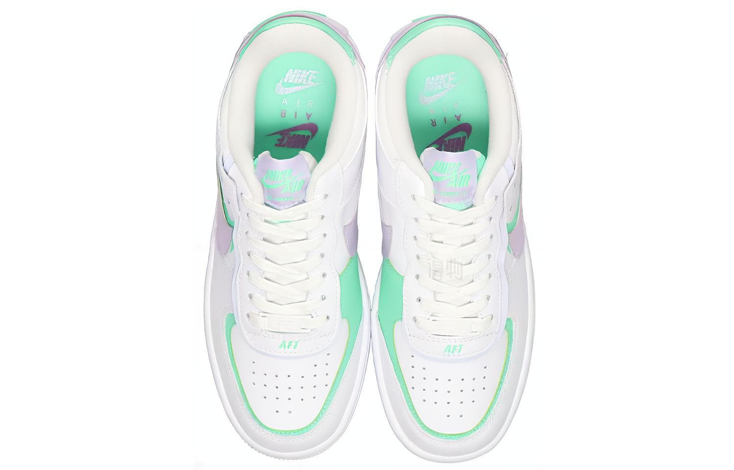Женские кроссовки Nike Air Force1 shadow (фиолетовый) — фото 4