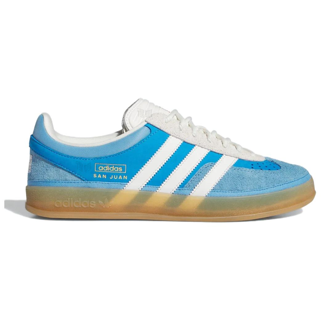 Кеды Bad Bunny x adidas originals GAZELLE (сине-бело-серые) — Синийбелыйсерый — фото 2
