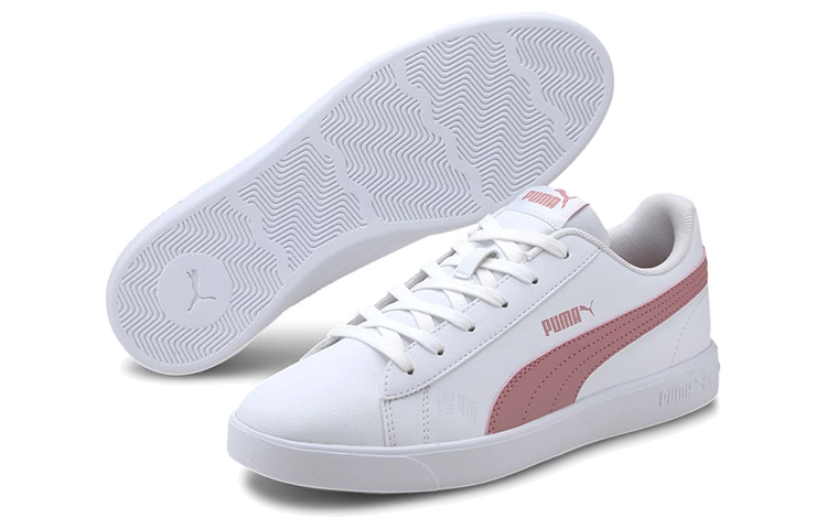 Женские кеды PUMA UP (бело-розовые) — фото 5