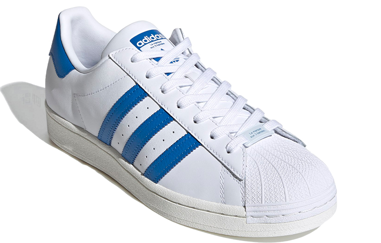 Кеды adidas originals Superstar (голубые) — фото 3