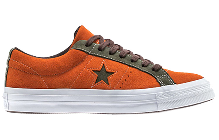 Кеды Converse One Star Carnival (оранжевые) — фото 2